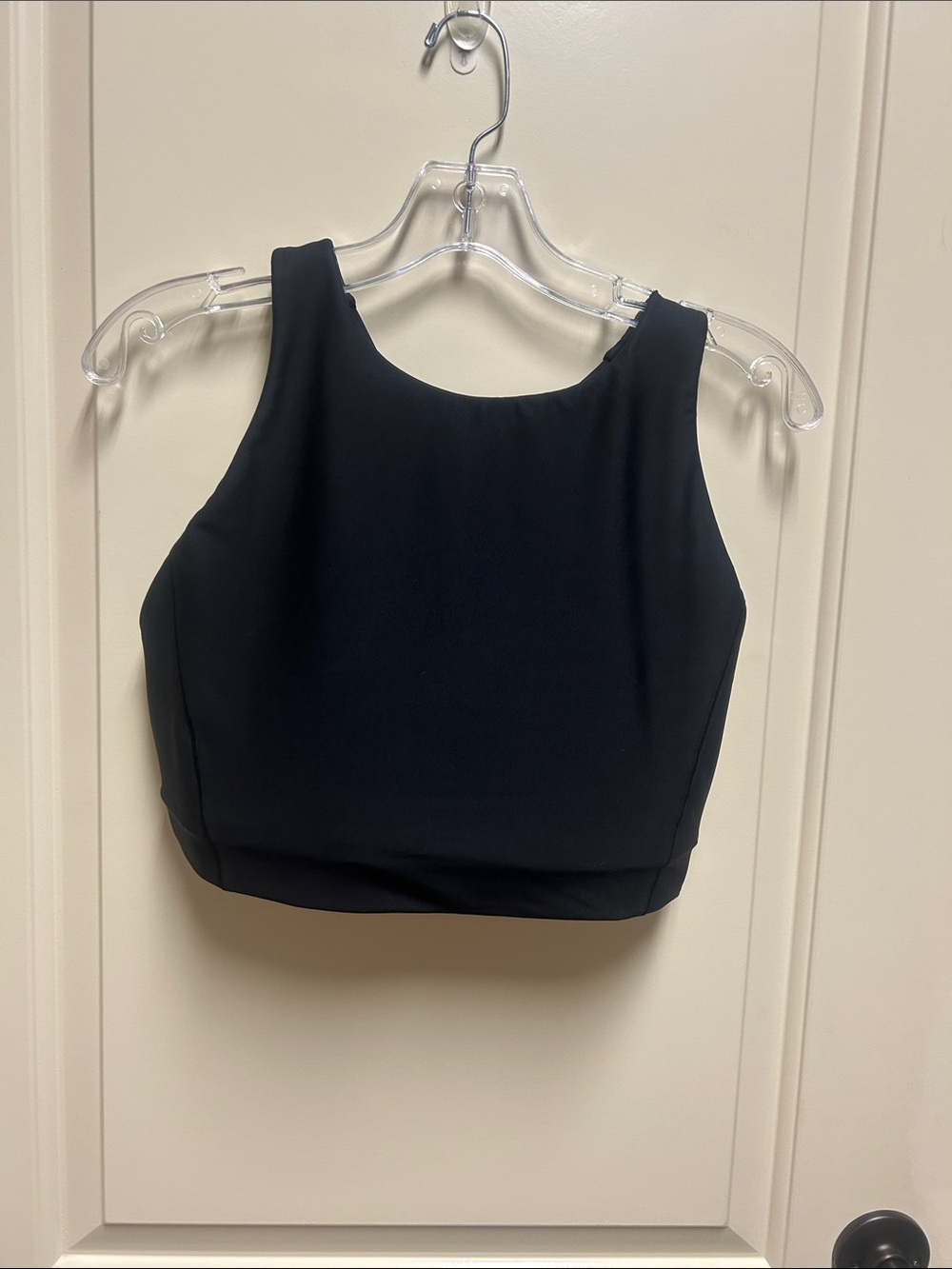 Athleta Flex Spacer Sports Bra D-DD, Black, Size L - Picture 4 of 5
